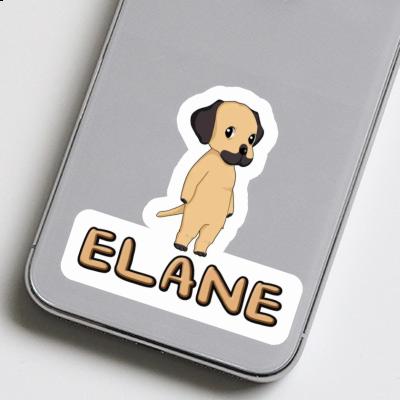 Elane Sticker Rhodesian Ridgeback Notebook Image