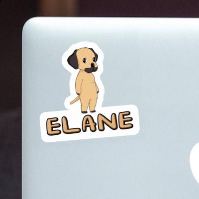 Elane Sticker Rhodesian Ridgeback Laptop Image