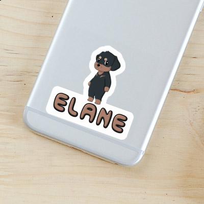 Elane Autocollant Rottweiler Notebook Image