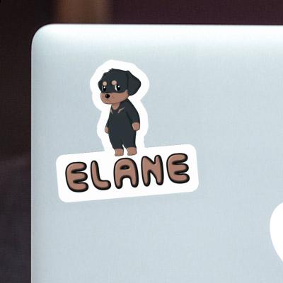 Rottweiler Sticker Elane Image