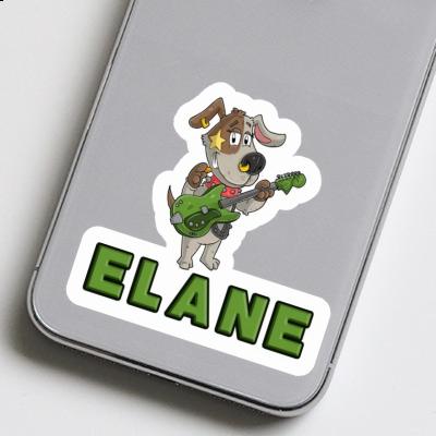 Autocollant Elane Guitariste Laptop Image