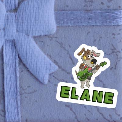 Guitarist Sticker Elane Image