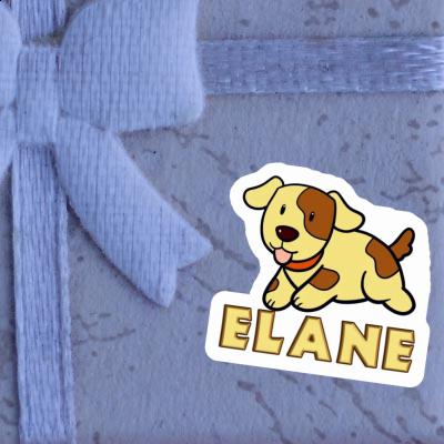 Sticker Elane Dog Laptop Image