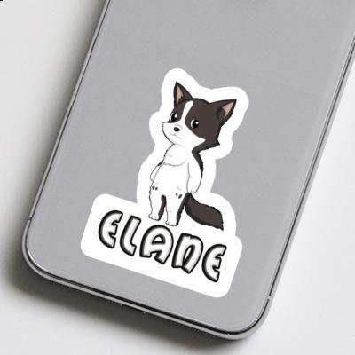 Elane Autocollant Collie border Gift package Image