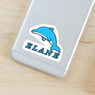 Sticker Dolphin Elane Notebook Image