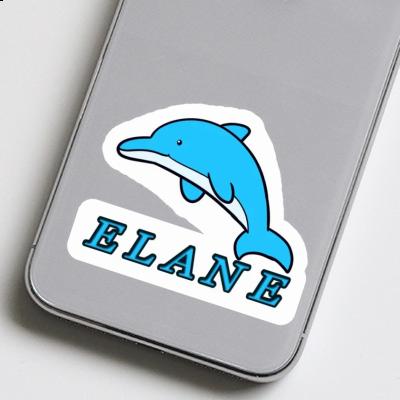 Sticker Dolphin Elane Notebook Image