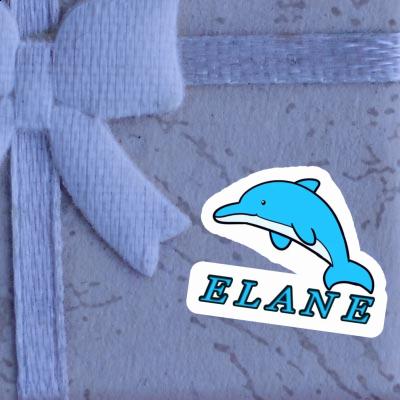 Sticker Dolphin Elane Notebook Image