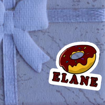 Donut Sticker Elane Notebook Image