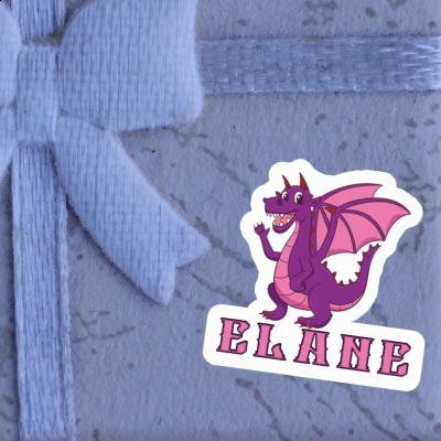 Autocollant Dragon mère Elane Notebook Image