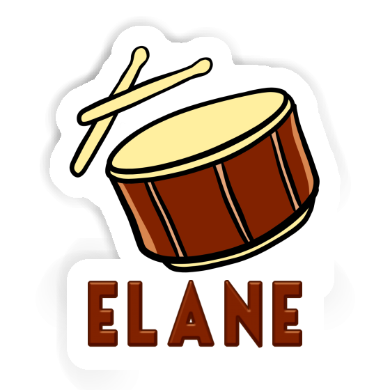 Drumm Sticker Elane Notebook Image