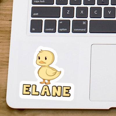 Sticker Elane Duck Notebook Image