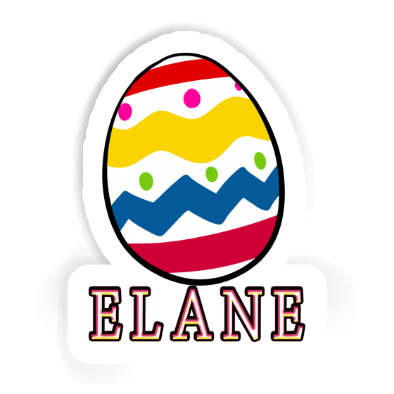 Sticker Egg Elane Gift package Image