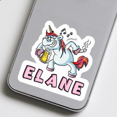 Elane Sticker Party Unicorn Notebook Image