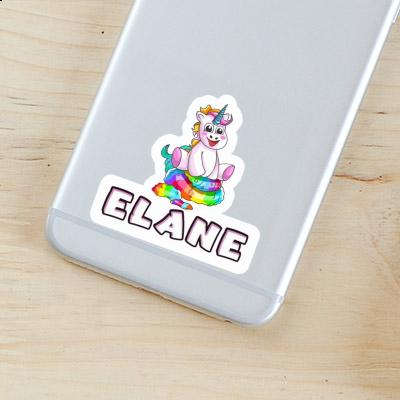 Sticker Baby-Unicorn Elane Laptop Image