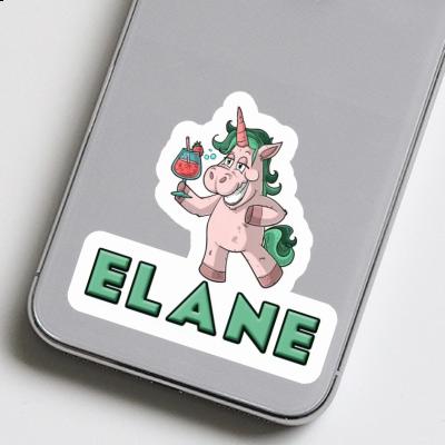 Sticker Party-Einhorn Elane Laptop Image