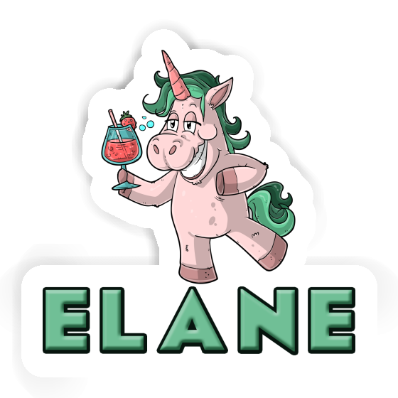 Sticker Party Unicorn Elane Image