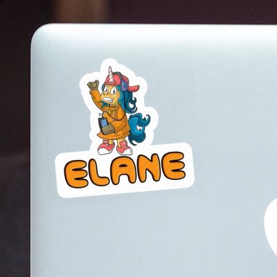 Autocollant Licorne hip-hop Elane Laptop Image