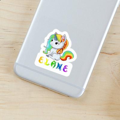 Sticker Elane Unicorn Image