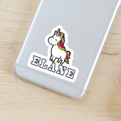 Licorne Autocollant Elane Laptop Image