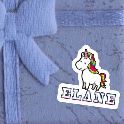 Unicorn Sticker Elane Image