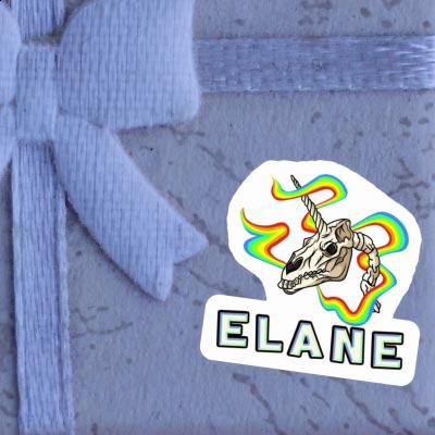 Sticker Unicorn Skull Elane Gift package Image