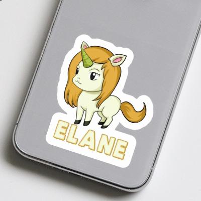 Elane Sticker Unicorn Laptop Image