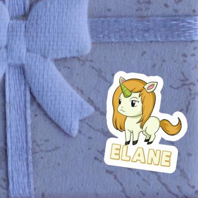 Elane Sticker Unicorn Laptop Image