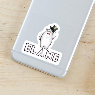 Elane Autocollant Ours polaire Notebook Image