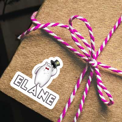 Elane Autocollant Ours polaire Notebook Image