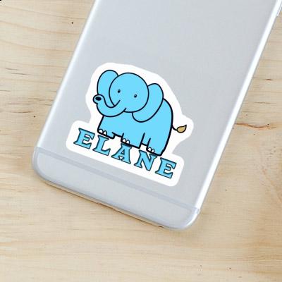 Elephant Sticker Elane Image