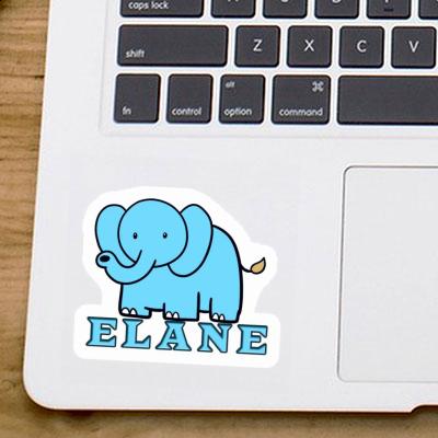 Elephant Sticker Elane Image