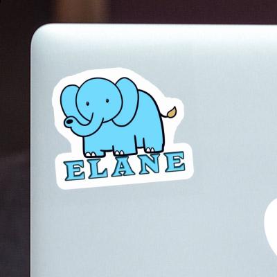 Elephant Sticker Elane Notebook Image