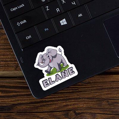 Sticker Elane Elephant Gift package Image