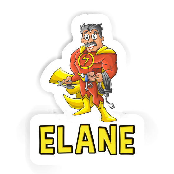 Elane Aufkleber Elektriker Gift package Image