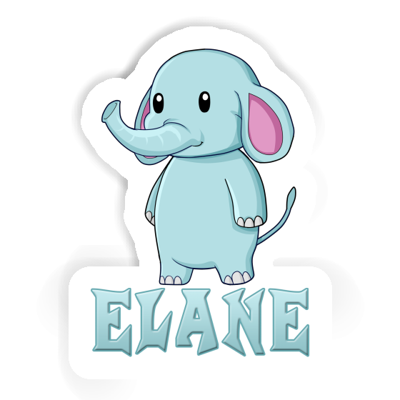 Sticker Elephant Elane Gift package Image