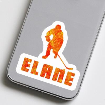 Sticker Hockey Player Elane Gift package Image