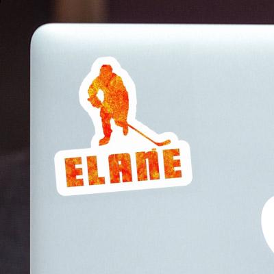 Sticker Hockey Player Elane Gift package Image