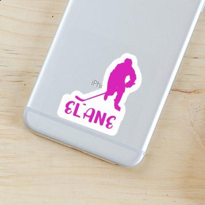 Hockey Player Sticker Elane Gift package Image