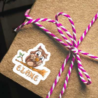 Elane Sticker Owl Gift package Image