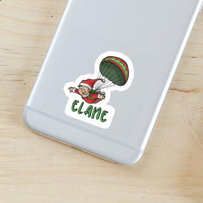 Sticker Elane Skydiver Notebook Image