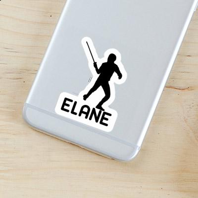 Elane Sticker Fechter Laptop Image