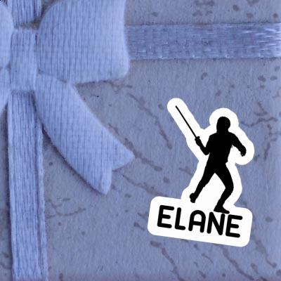 Elane Sticker Fencer Gift package Image