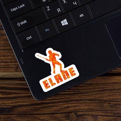 Sticker Fechter Elane Laptop Image