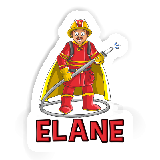 Firefighter Sticker Elane Gift package Image