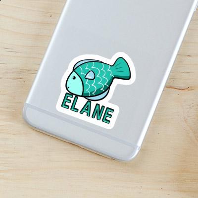 Fish Sticker Elane Laptop Image