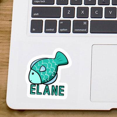 Fish Sticker Elane Notebook Image