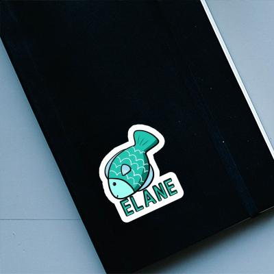 Fish Sticker Elane Notebook Image