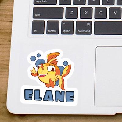 Fish Sticker Elane Notebook Image