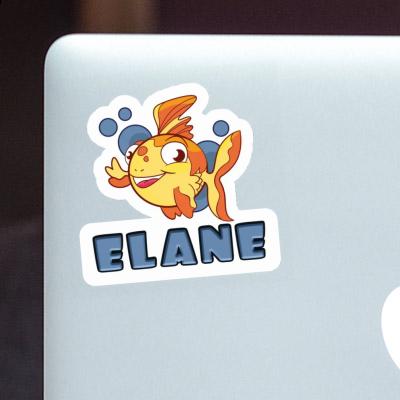 Fish Sticker Elane Notebook Image