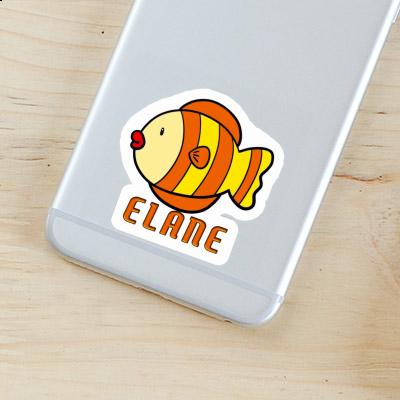 Fish Sticker Elane Laptop Image